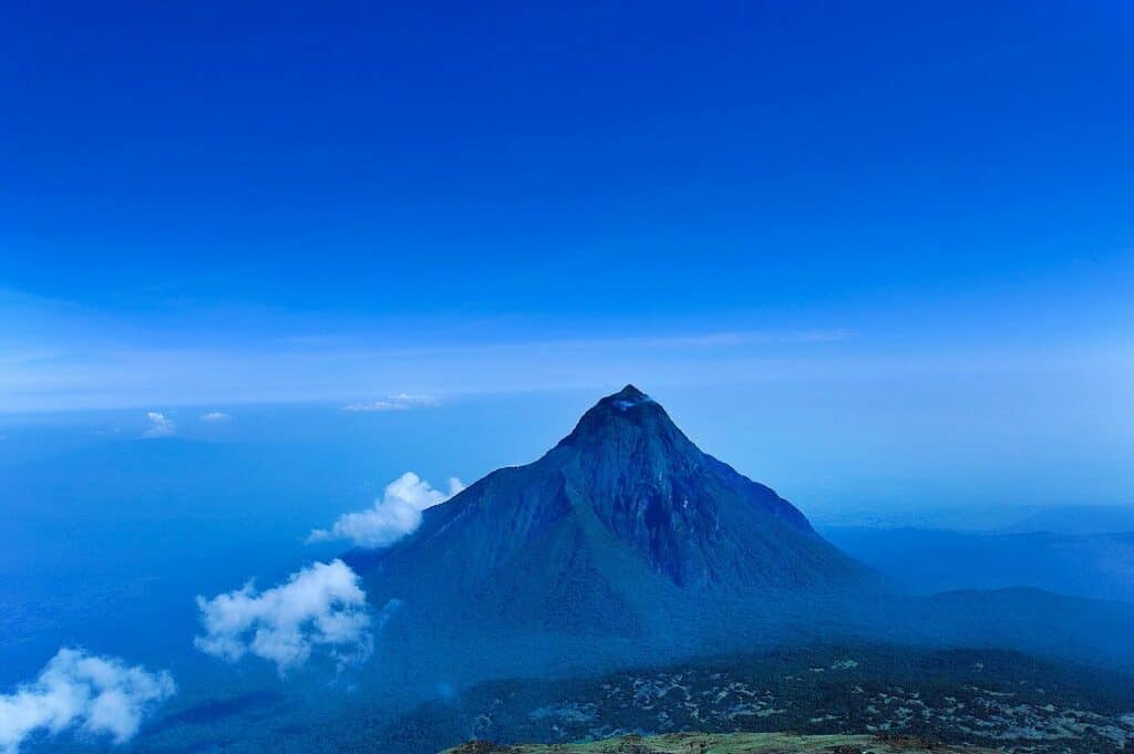 Great view of Volcanoes National Park