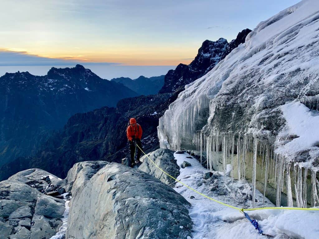 Peak of Mt Rwenzori Uganda