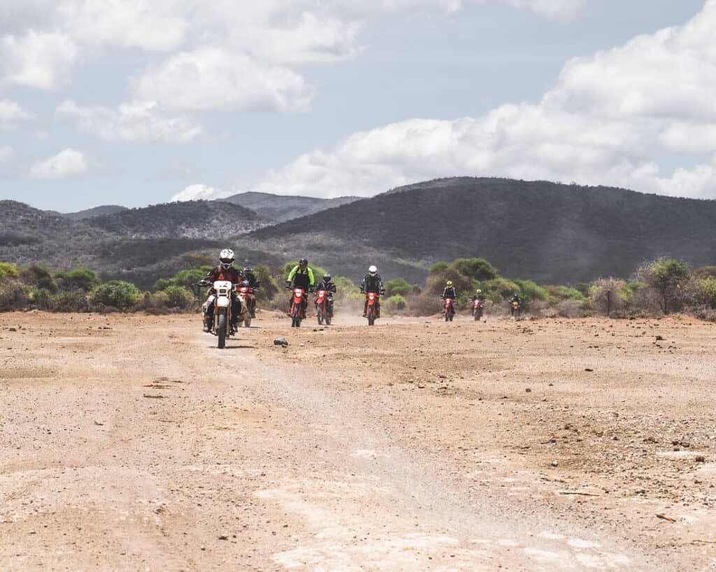 motorbike in Tanzania