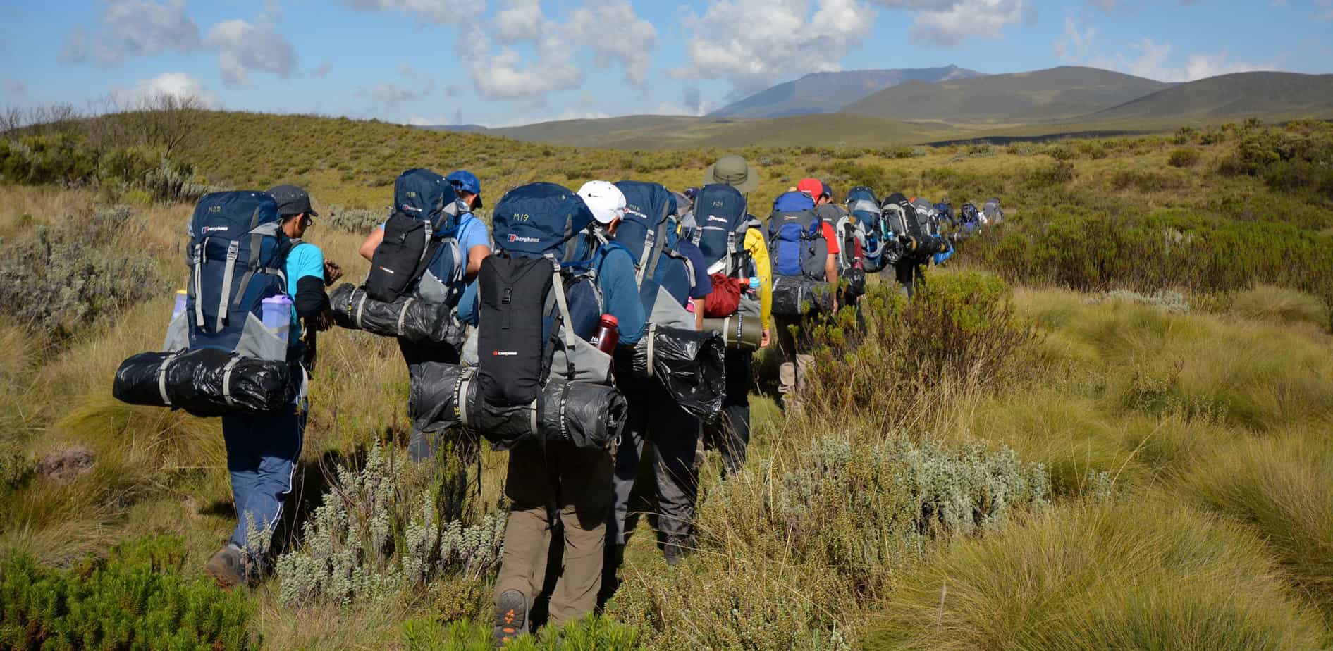 Mount Kenya climbing