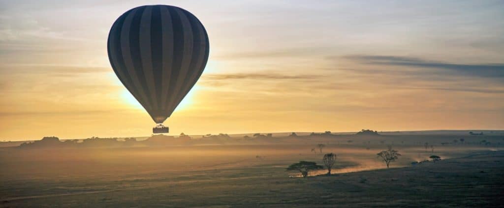 serengeti balloon safari