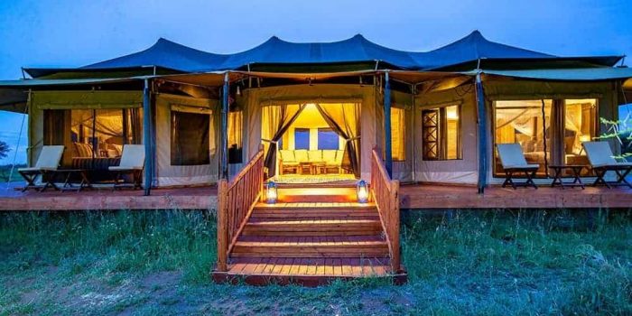 tented lodge Tanzania